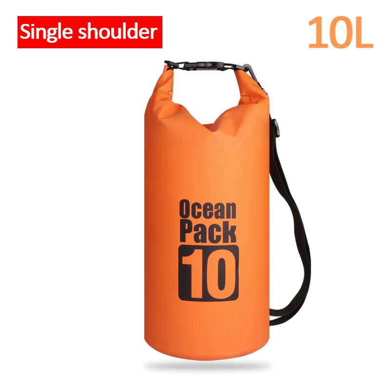 500D Waterproof Swimming Bag Dry Sack 2/5/10/15/20/30L Waterproof Floating Dry Gear Bags For Boating Fishing Rafting Swimming