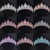 Baroque Crystal Crown Tiara For Women Party Rhinestone Prom Diadem Bridal Wedding Hair Accessories Jewelry Tiaras And Crowns