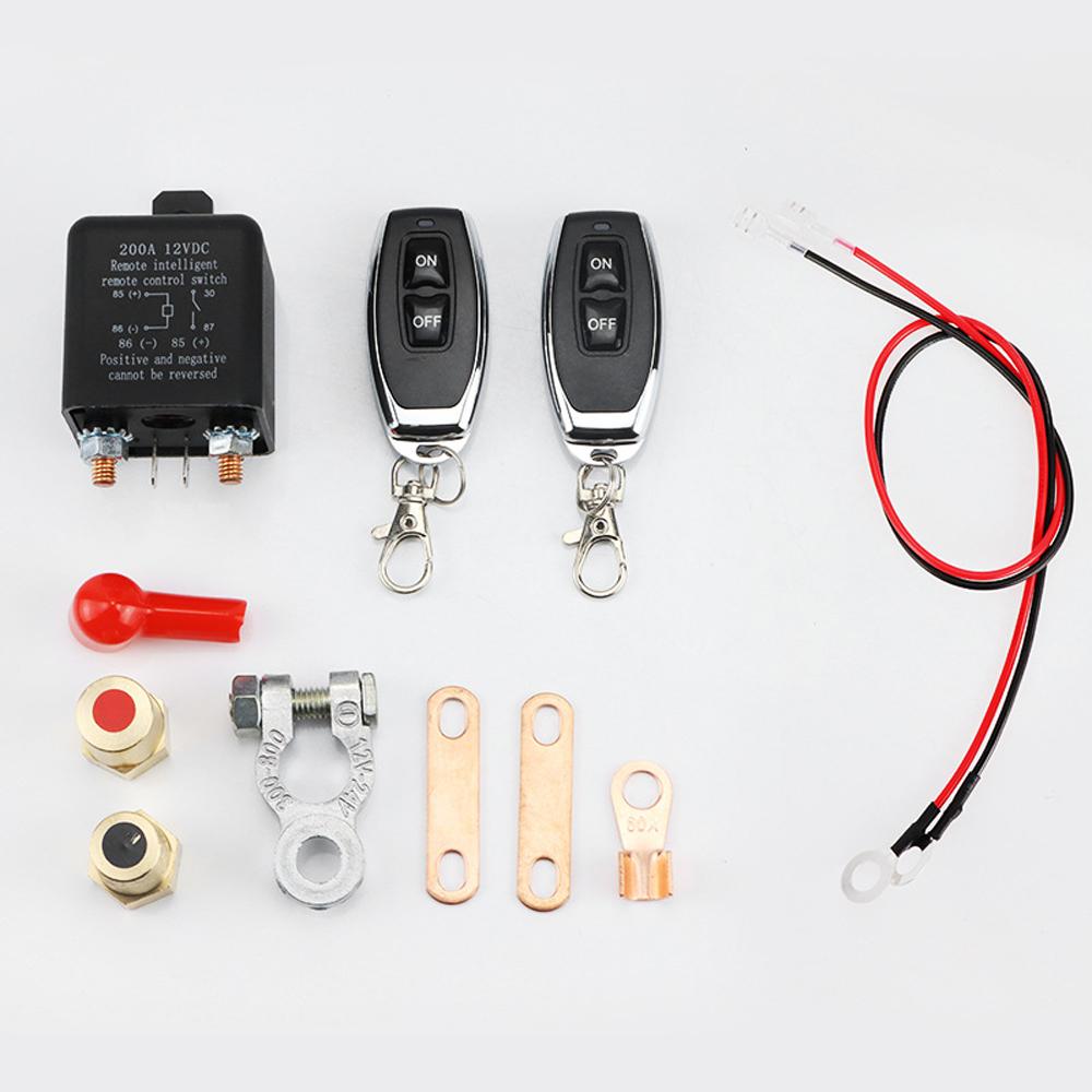 Intelligent Car Battery Remote Master Relay 12 V Car Battery Disconnect Switch Wireless Control