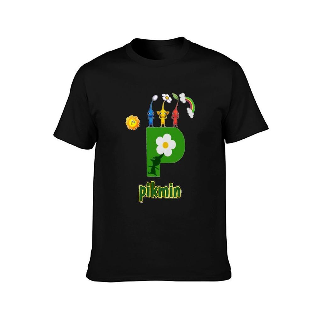 Pikmin t shirt TShirt Minimalist Plain Crew Neck TShirt