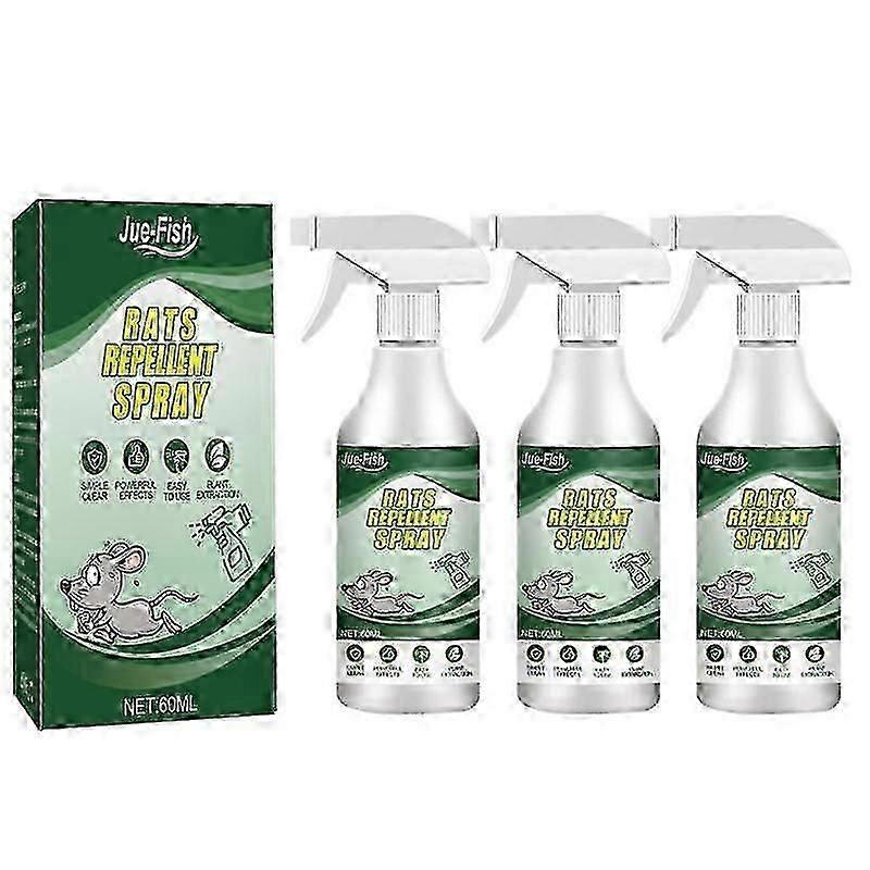 peppermint oil mouse repellent spray 3 bottles