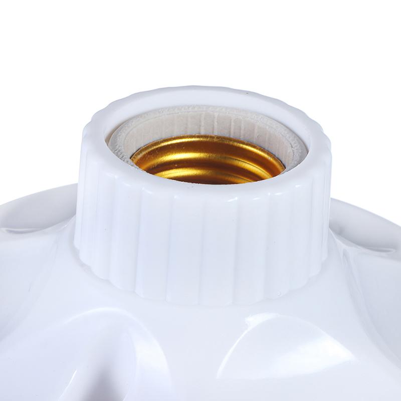 E27 Светодиодный патрон для лампочки с круглым цоколем Подвесной светильник с цоколем 6A220V-250V