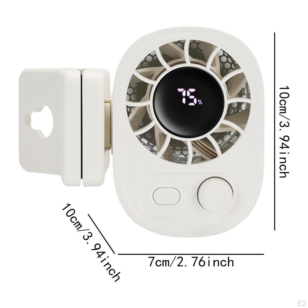 Fan for Waist, Personal Cooling Device Outdoor Use