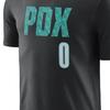 Nike T Shirts Men's Black Crew Neck Moderate Straight Fit DV6008-011