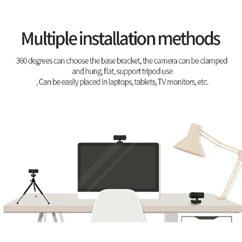 1440p Full HD веб-камера для ПК с микрофоном прямая трансляция веб-камеры для USB настольного компьютера ноутбука