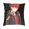 Mystic Messenger 707 Чехлы для подушек в стиле чиби, полиэстер, аниме, игра, наволочка для дивана, автомобиля, квадратная наволочка, декоративная домашняя наволочка