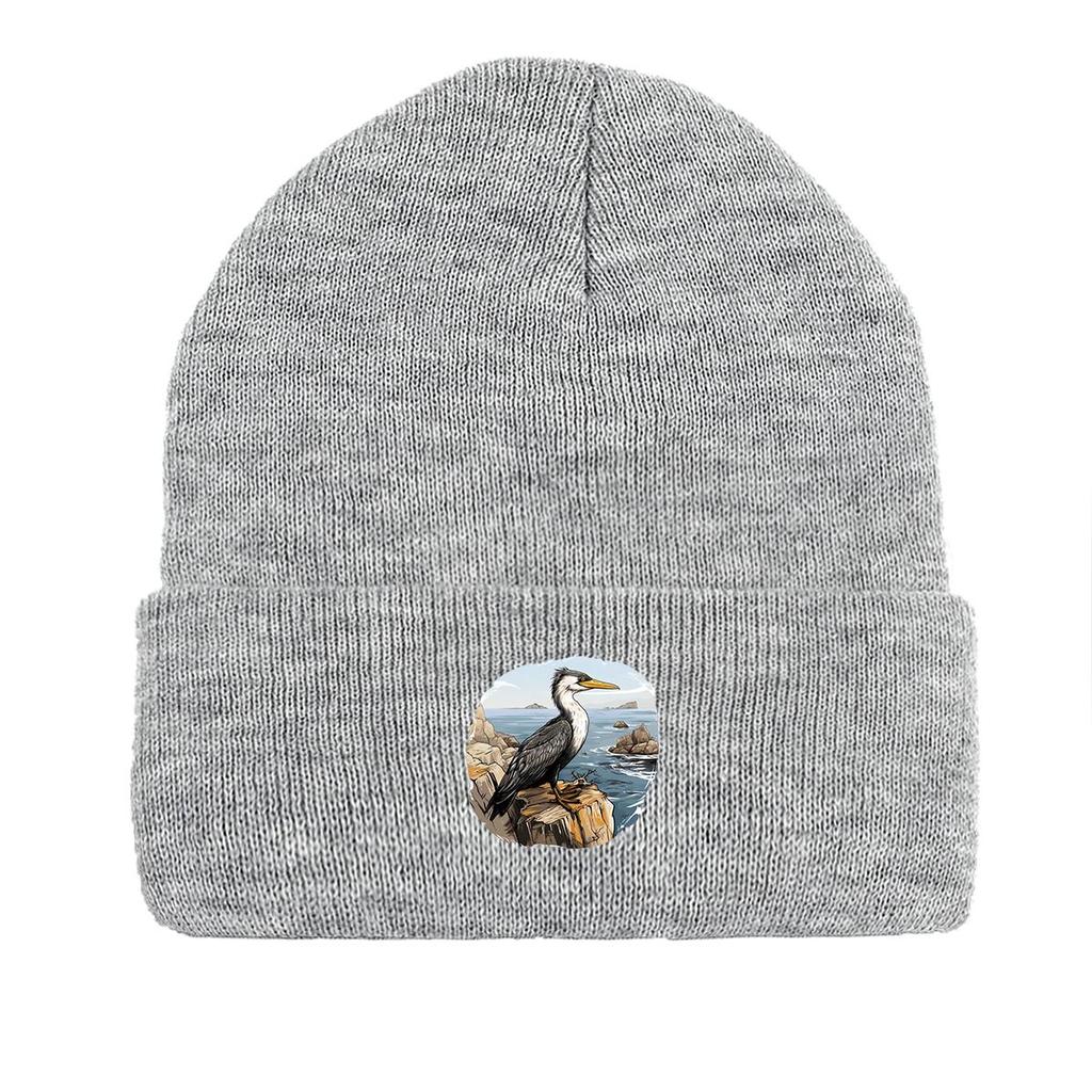 Шапка-бини Rock Bird теплая вязаная, шапка-череп животного, зимняя, для химиотерапии при раке, стильный головной убор, вязаная шапка-бини