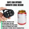 Opener for Cans Multifunctional Bottle Opener Beer Opener Zip-top Can Can Opener Stainless Steel Beer Can Opener KitchenGadgets 6