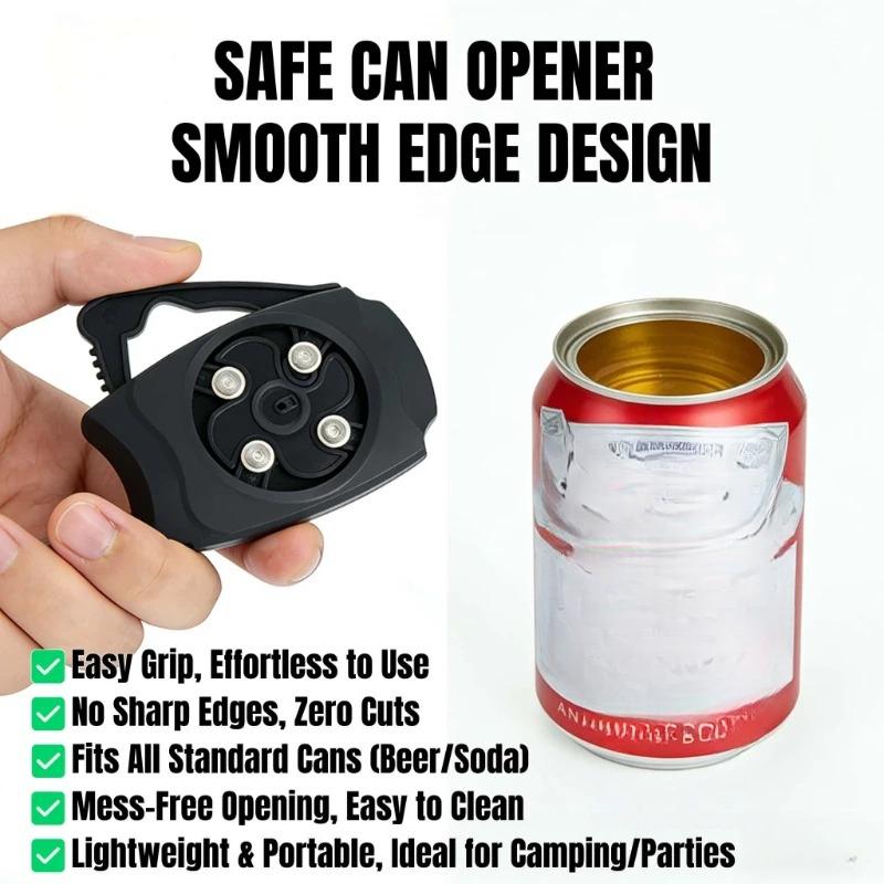 Opener for Cans Multifunctional Bottle Opener Beer Opener Zip-top Can Can Opener Stainless Steel Beer Can Opener KitchenGadgets 6