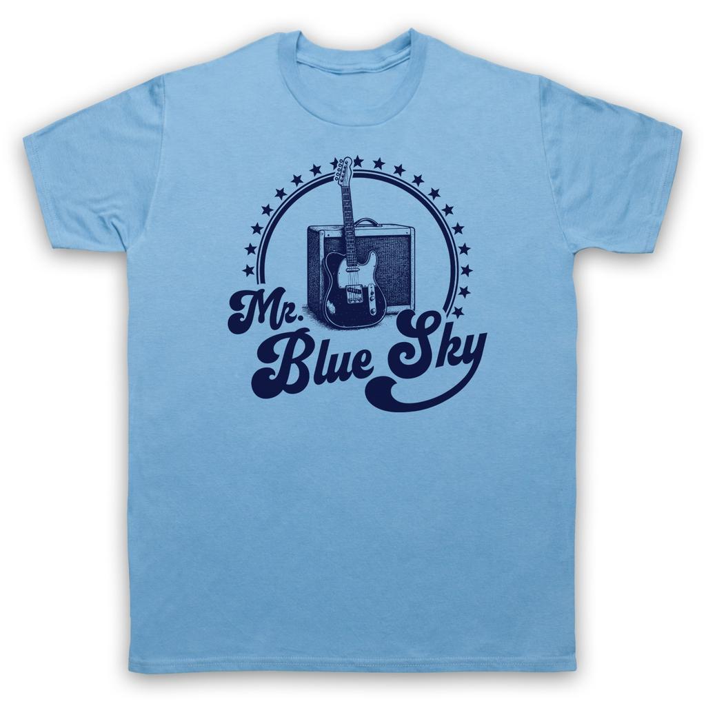 Mr Blue Sky Orchestra Classic Electric Light Elo Adults T-Shirt All Sizes & Cols
