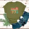 Sunset Vintage Graphic Retro Street Fashion TShirt Classic Design Birthday Keepsake Unisex Crewneck casual style Tee