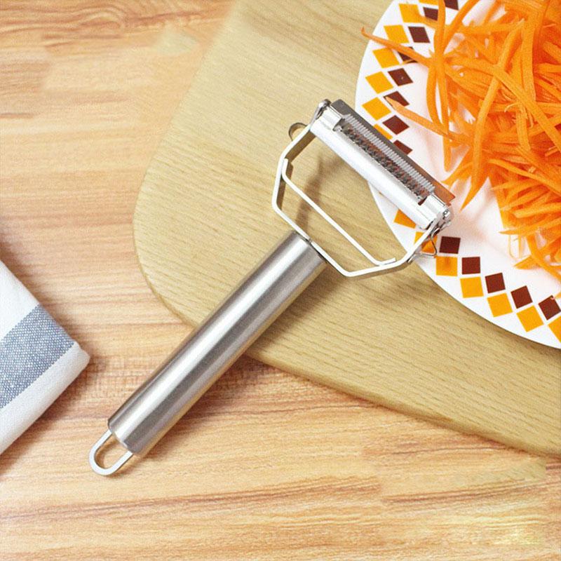 Stainless Steel Vegetable Sclier Cutter Peeler Zesters Double Planing Grater Cozinha MIT