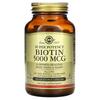 Biotin, 5,000 Mcg, 100 Veggie Capsules