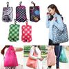 Random Sent Fashion Recycle Travel Folding Reusable Eco Tote Pouch Shopping Bag Handbags