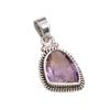 Natural Ametrine Gemstone Handmade 925 Solid Sterling Silver Pendant 1" i3J49