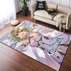 Genshin Impact HD Printed Carpet Household Rug Children's Room Living Room Chair Bedside Modern Simple Floor Mat Kawaii Rug