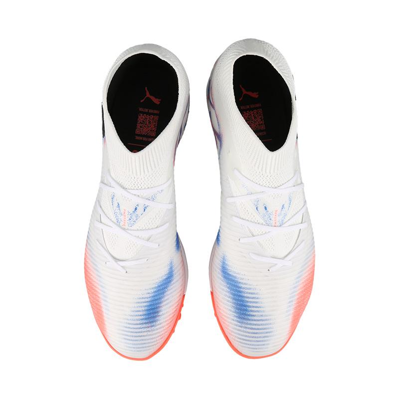 Puma Future 8 Удобные Универсальные Футбольные Бутсы Унисекс Футбольные Бутсы Бело-Красные 108592-01