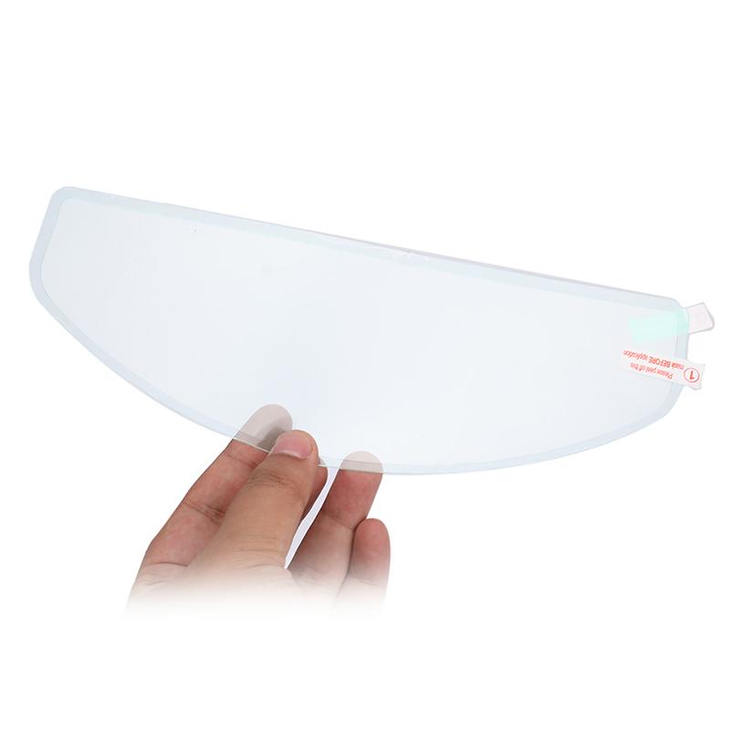 1X Универсальная противотуманная пленка для линз шлема для мотоцикла, устойчивая к дождю, защитный козырек