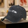 Кепка с принтом роутера MikroTik  Винтажная кепка-утка для унисекс  Женская для кемпинга, велоспорта, фитнеса