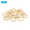 30pcs Natural Wooden Rings Wood Ring Round Linking Loop Circle for Plant Hanger Craft DIY Jewelry Macrame 15/20/25/30/35/50mm