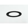 Exterior Rear Logo Emblem Badge Cover Trim Decor Ring For Ford F150 2021+ Black