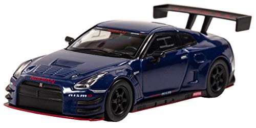 Kyosho CARNEL 1/64 Nissan GT-R NISMO GT3 (Р35) 2015 Синий металлик (Готовая модель)