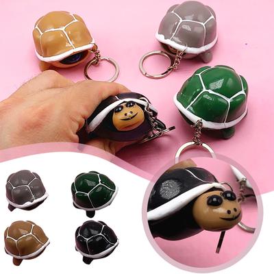 (H20)Новинка и забавная игрушка-пародия в виде черепахи с телескопической головой и декомпрессионной вентиляцией