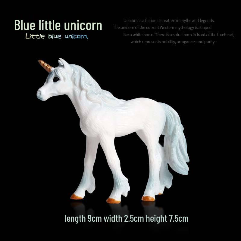 European Pegasus & Unicorn Figurine - Mythical Magic Creature Model