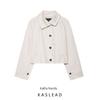 Kaslead New Women Clothes Western Style Fashion Simple and Versatile Waterproof Short Trench Coat 3833245 710