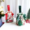 1PCS Christmas Cartoon Santa Claus Xmas Tree Handheld Canvas Bag Merry Christmas Decor Natal Navidad Happy New Year 2025