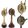 Set of 2 Antique Nautical  Brass Ship Telegraphs with Collectible Decor 17.78 Cm