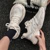 Platform Dad Shoes 2025 Spring New Mesh Breathable Versatile Lightweight Trendy Casual Sports Shoes 391211-J