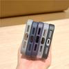 Роскошный ударопрочный бампер для чехла Magsafe для iPhone 17 Air 16 15 14 Plus 13 12 11 Pro Max Прозрачный магнитный бронированный матовый задний чехол
