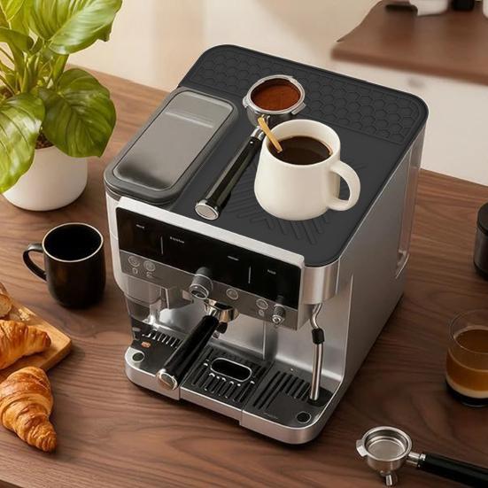 Прокладка верхней крышки кофемашины Пыленепроницаемая Легко чистится Пищевой силикон Нескользящая Водонепроницаемая Защита верхней части машины