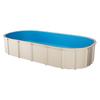 Oval Pool Liner 16.4x9.8ft Unibead Style Pool Liner 47in Wall Height