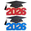 Держатель для денег на выпускной 2026 года Деревянная праздничная табличка Graduation Money Box в форме шапки для дочери сына Старшая школа