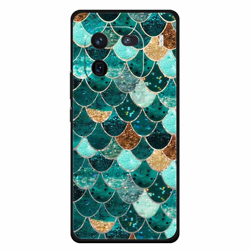 For Vivo Iqoo 12 Case Soft Silicone Cat Owl Fashion Back Covers for Vivo iQOO 12 Pro Cases Marble Shockproof Phone Shells Iqoo12
