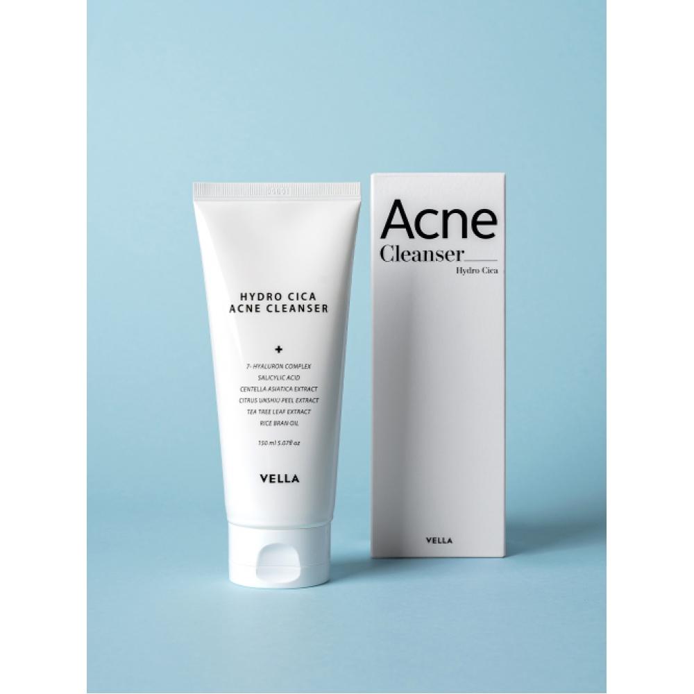 Vella Hydro Cica Очищающее средство от прыщей 150 мл