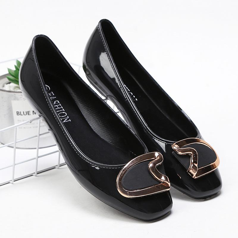 Модная женская обувь 2024 года, новые сандалии, женская сумка, топ, неглубокий носок, плоская обувь, повседневная рабочая обувь