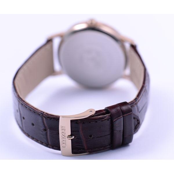 Citizen Men's BM9012-02A ( Watch CITIZEN COLLECTION Eco-Drive Day-Date Men's) Round Watch Brown