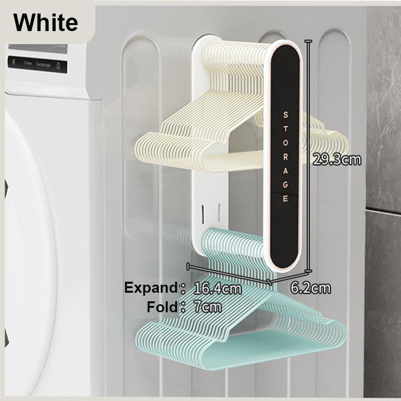 Двухслойная складная стойка для хранения, вешалка для одежды, коллектор прищепок, вешалка для одежды на балконе, настенная вешалка для одежды, стойка для отделки