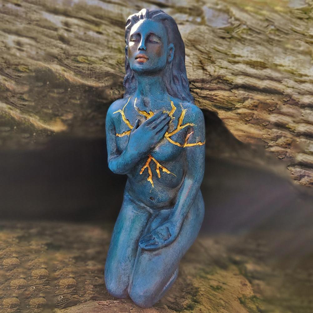 Статуэтка Богини Духа, формирующая любовь к себе, смола, скульптура, фигурка, декор для гостиной, офиса, украшения