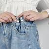 Пряжка для джинсов своими руками, съемная пряжка для талии, новая пуговица без гвоздей