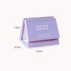Mini Standing Calendar Coil Flip Calendar New 2027 Desk Calendar  Desk Planning
