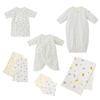 HOT Starter Set Patterned All Years Boys Girls Newborn Baby Clothes Multicolor Free [MIKIHOUSE BISCUITS] 74-9969-497