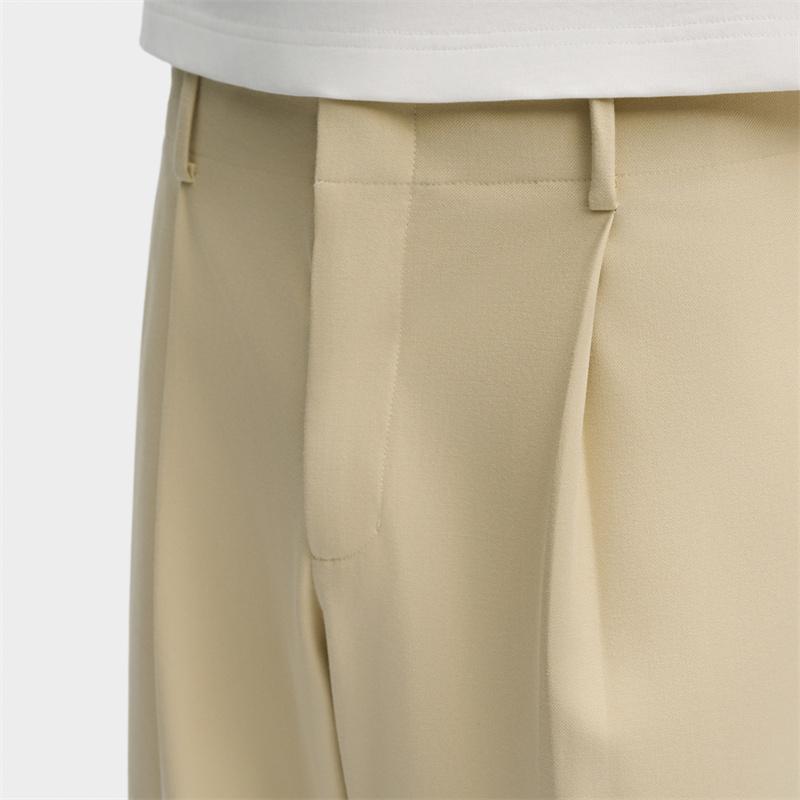 New FILA Casual Pants Men's Stone Sand Khaki F11M435801FLK