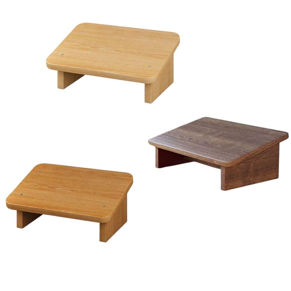 Nursing Step Leg Foot Stool Wooden Foot Pedal Mat Space Saving Desk Footstool Posture Correction