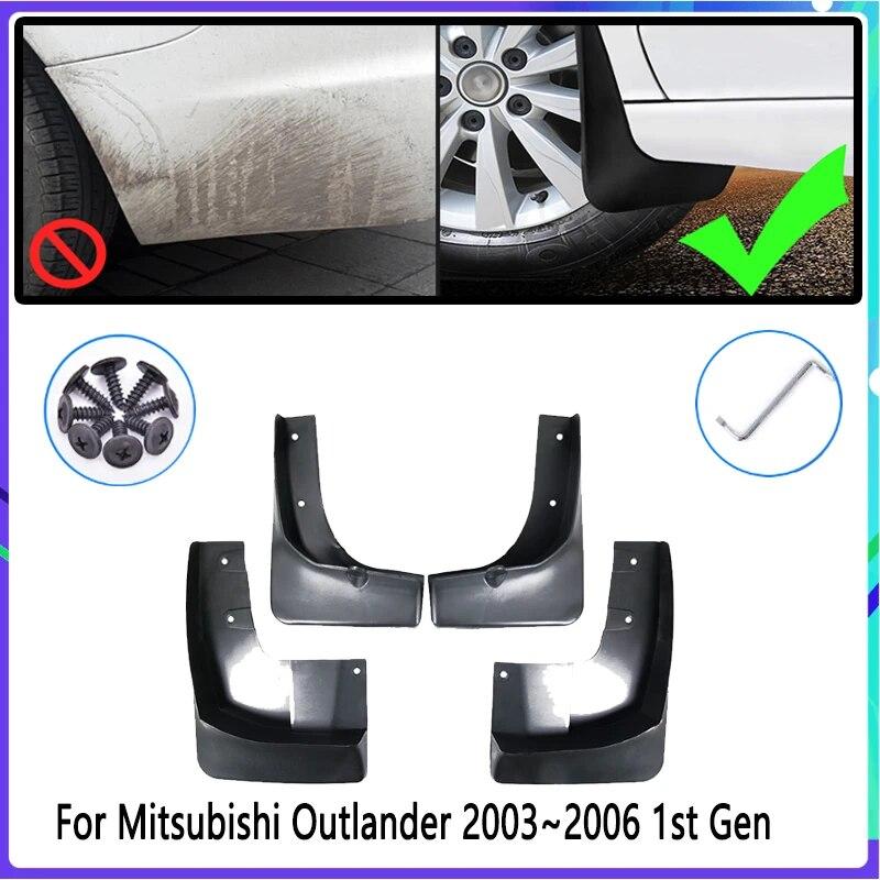 Автомобильные брызговики для Mitsubishi Outlander 2003 2004 2005 2006 Брызговики Fender Брызговики Автоаксессуары
