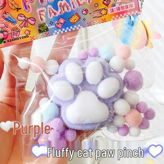 Плюшевая лапа кошки Игрушка для снятия стресса