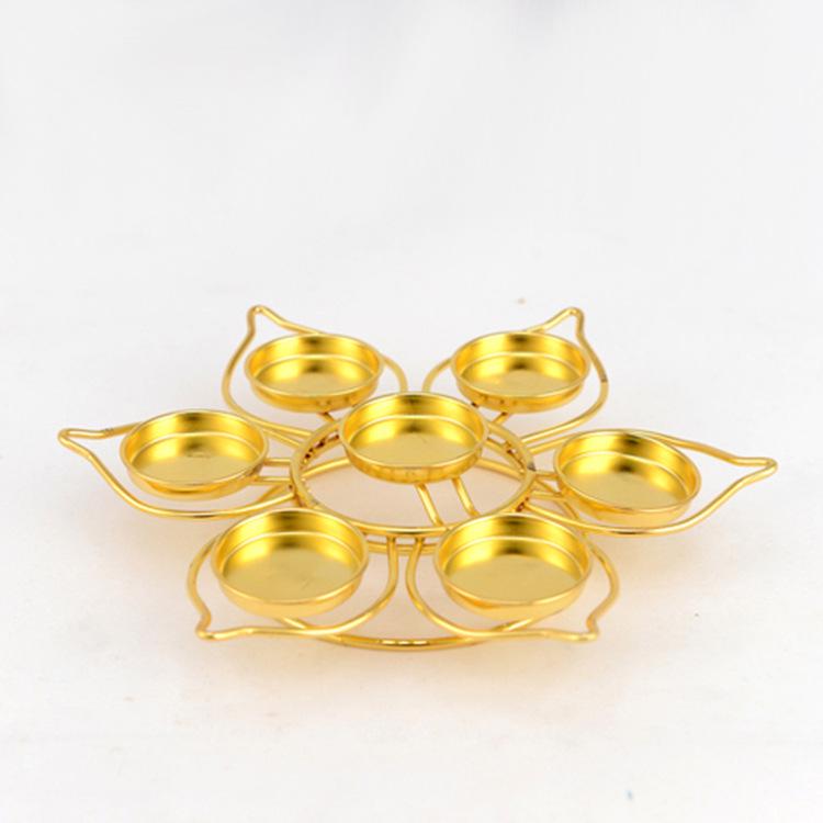 Подсвечник-подставка «Семь звезд лотоса» для фестивалей и праздников